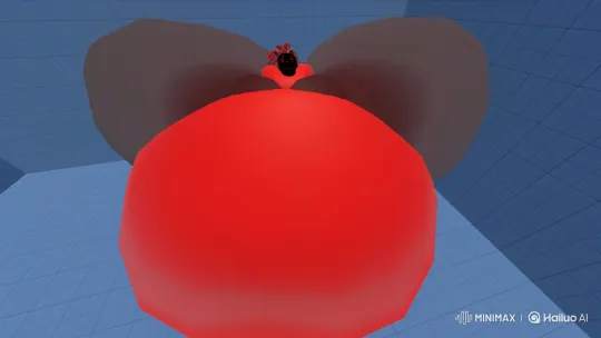 Stylized Character Expansion and Impact on Camera – AI Generated Video | Hailuo AI