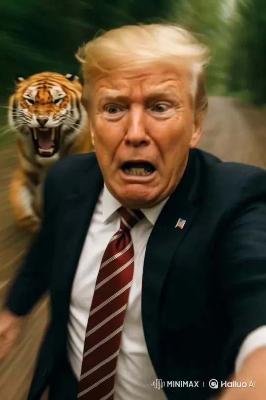 Tiger Distress and Urgent Request for Help – AI Generated Video | Hailuo AI