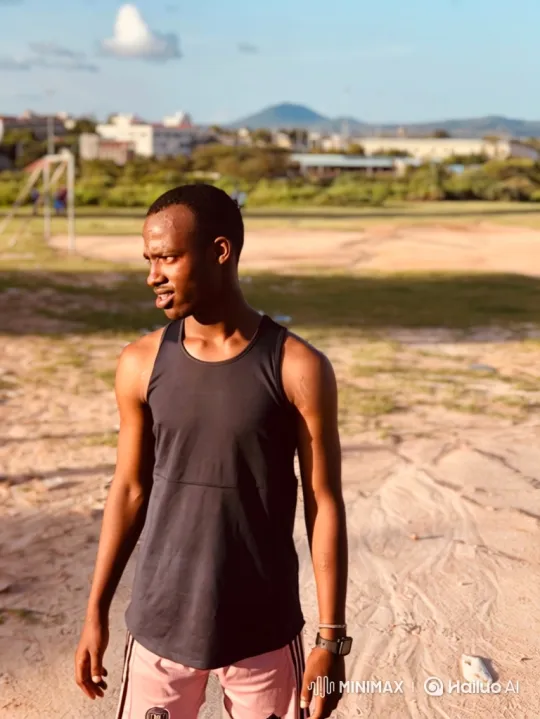Athletic Man Running with Determination – AI Generated Video | Hailuo AI