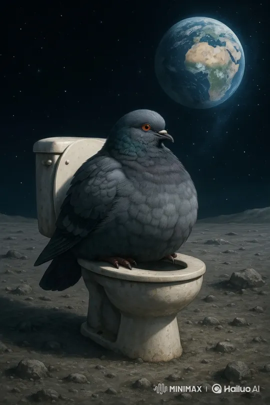 Pigeon Screams, Flies to Earth, and Dances in Goonville Park – AI Generated Video | Hailuo AI