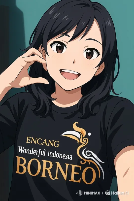 Anime-style young woman promotes 'Wonderful Indonesia' – AI Generated Video | Hailuo AI
