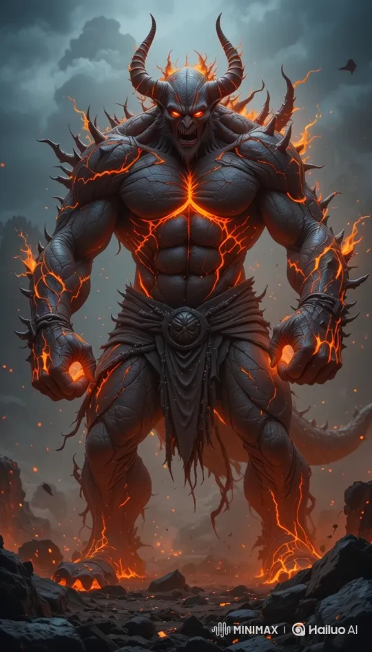 Khar'Zul Emerges from a Desolate Ancient Battlefield – AI Generated Video | Hailuo AI