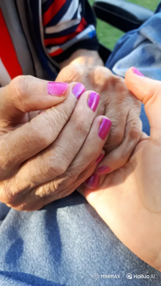 Intergenerational Bond: A Gentle Handhold in Sunlight – AI Generated Video | Hailuo AI
