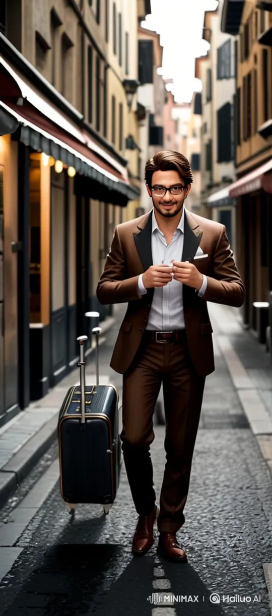 Dapper Man Walks Confidently to Yacht in European Setting – AI Generated Video | Hailuo AI