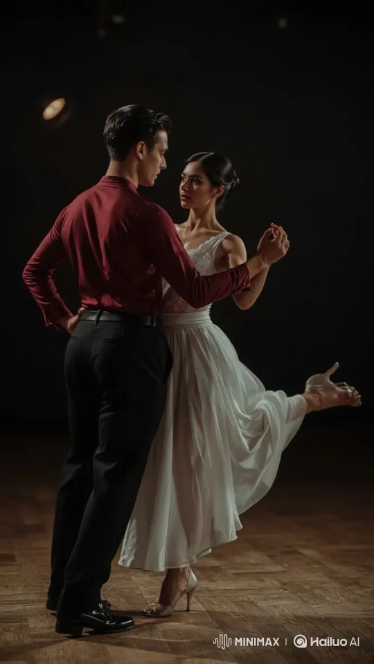 Passionate Dance Performance with Fluid Camera Tracking – AI Generated Video | Hailuo AI