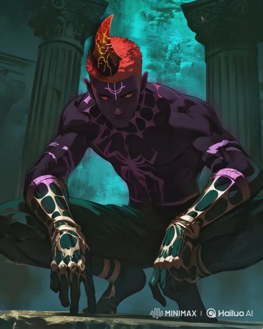 Supernatural Character Arises in Ancient Ruins – AI Generated Video | Hailuo AI