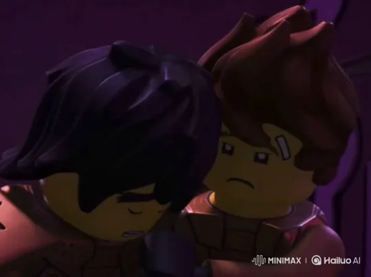LEGO Characters Share Tearful Comforting Embrace – AI Generated Video | Hailuo AI
