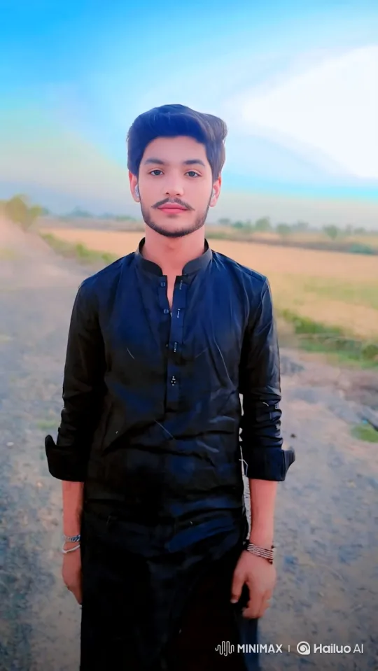 Young Man Approaches Car on Rural Road – AI Generated Video | Hailuo AI