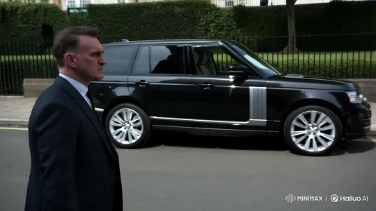 London Gangster Approaches His Range Rover with Authority – AI Generated Video | Hailuo AI