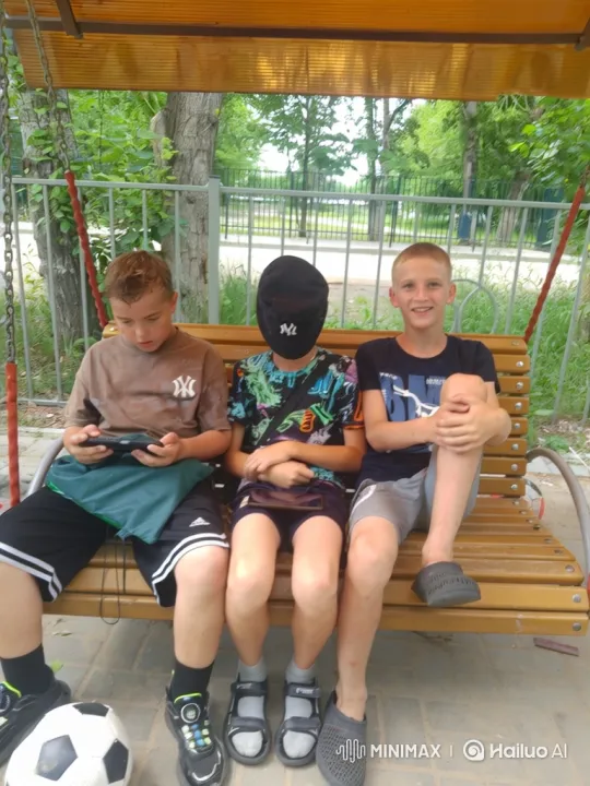 Man Performs Suplex on Boys on Park Swing – AI Generated Video | Hailuo AI