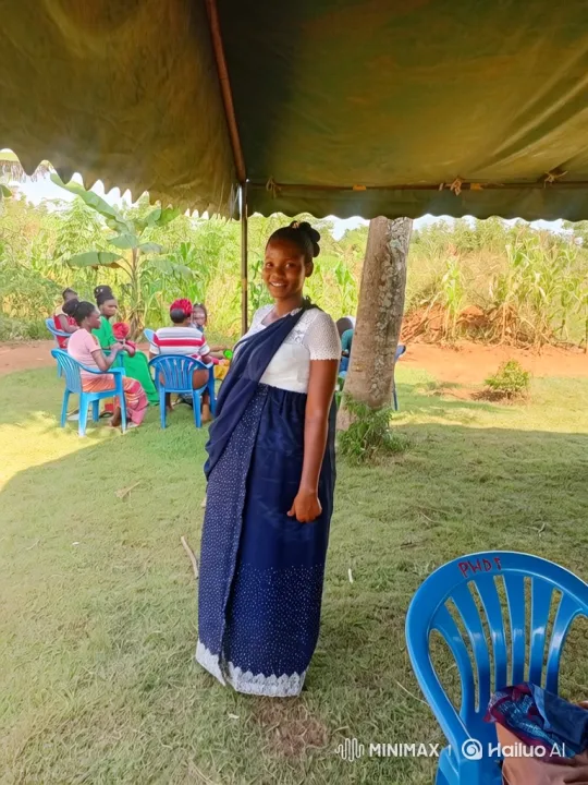 Young Woman in Event Tent and Car Window View – AI Generated Video | Hailuo AI