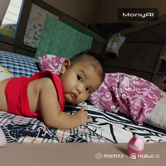 Baby's Joyful Kung Fu Performance on Bed – AI Generated Video | Hailuo AI