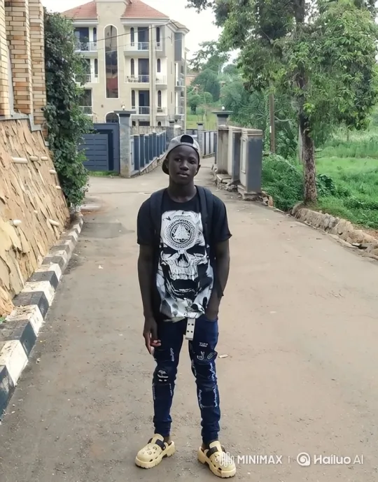 Young Man in Black T-Shirt Stands Centered – AI Generated Video | Hailuo AI