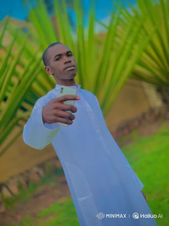 Young Man in White Robe Takes Selfie, Enters Luxury Sedan – AI Generated Video | Hailuo AI