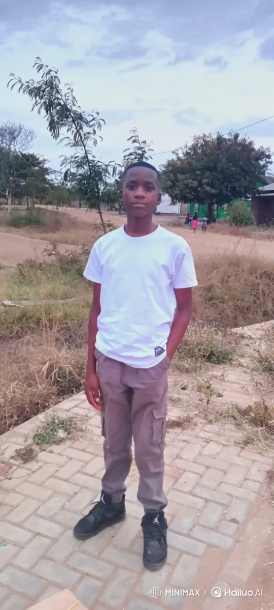 Young Man Observes Landscape on Brick Pathway – AI Generated Video | Hailuo AI