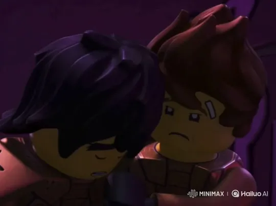 Lego Figures Share Comforting Embrace – AI Generated Video | Hailuo AI