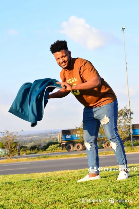Young Man Joyfully Drives Away in Convertible – AI Generated Video | Hailuo AI