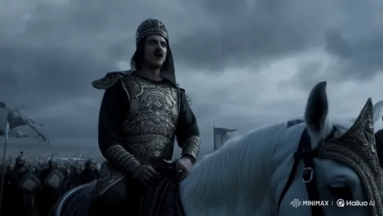 Khalid ibn al-Walid Inspires Army in Dramatic Battle Scene – AI Generated Video | Hailuo AI