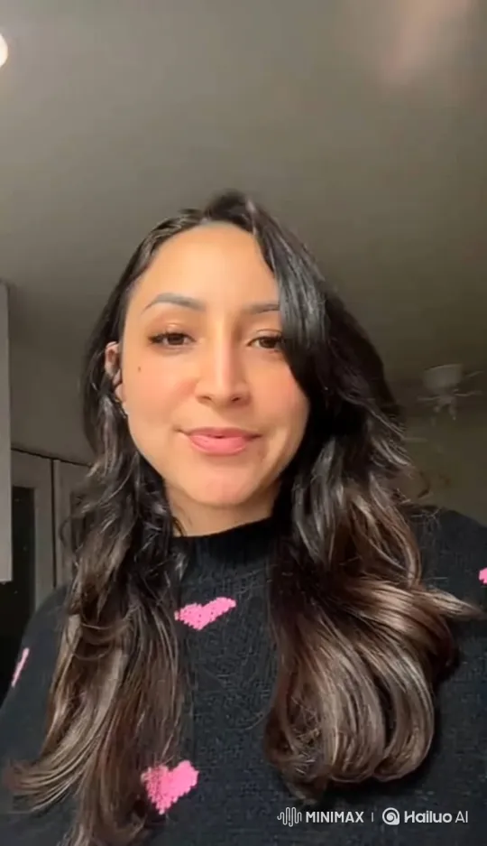 Woman's Smile Evolution in Cozy Indoor Setting – AI Generated Video | Hailuo AI