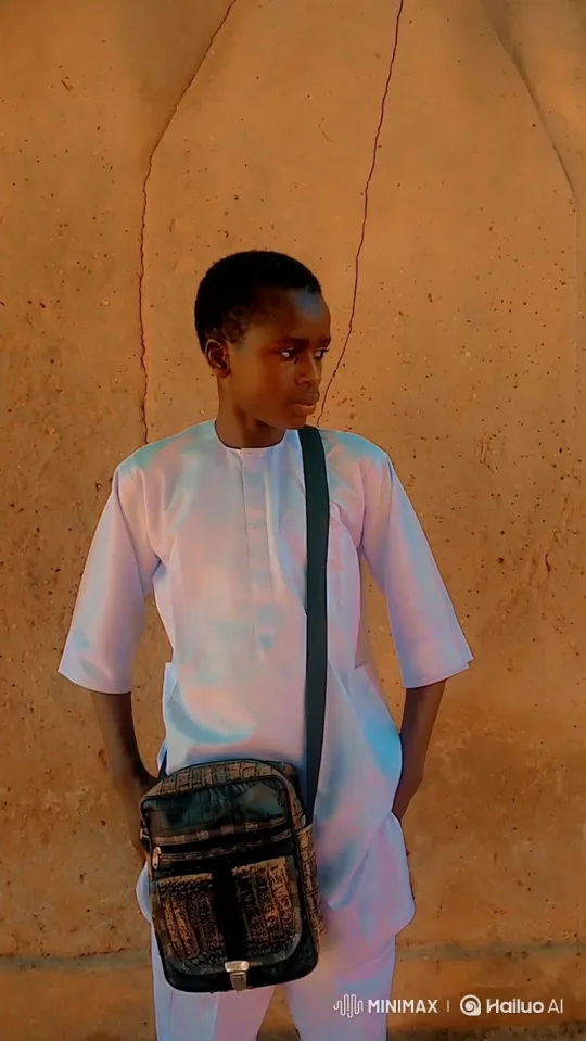 Young Man in Tunic Turns Away from Camera – AI Generated Video | Hailuo AI