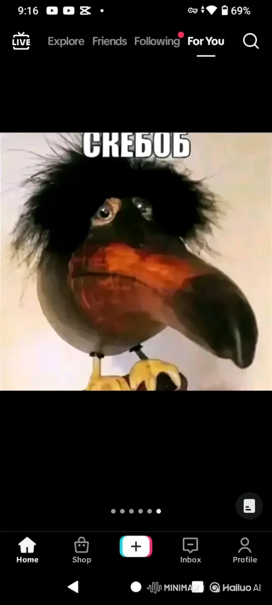 Bird-Like Creature Jumps into Magical Toilet, Vanishes – AI Generated Video | Hailuo AI