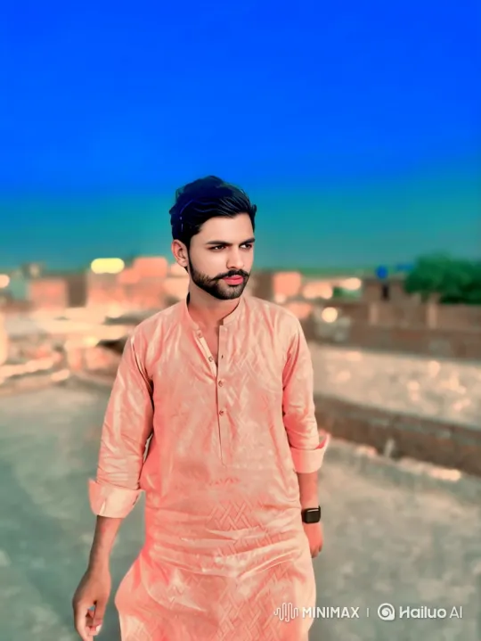 Young Man Contemplating and Walking Across Rooftop – AI Generated Video | Hailuo AI