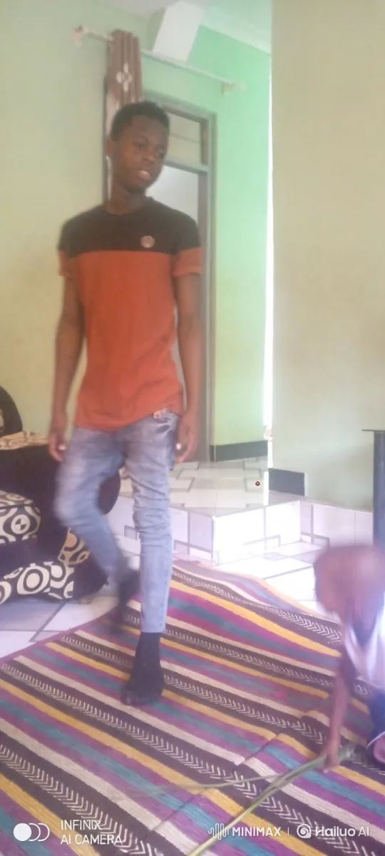 Young Man and Child in a Colorful Room with Complex Camera Movements – AI Generated Video | Hailuo AI