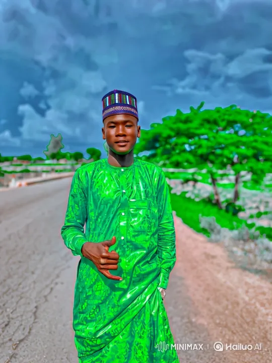 Young Man in Green Attire Walks Down Country Road – AI Generated Video | Hailuo AI