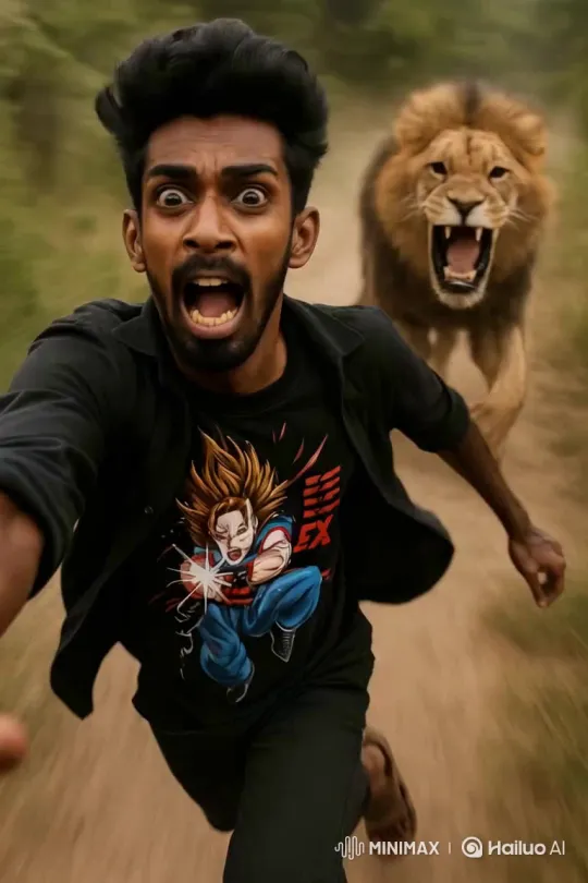 Wilderness Survival with a Wild Beast – AI Generated Video | Hailuo AI