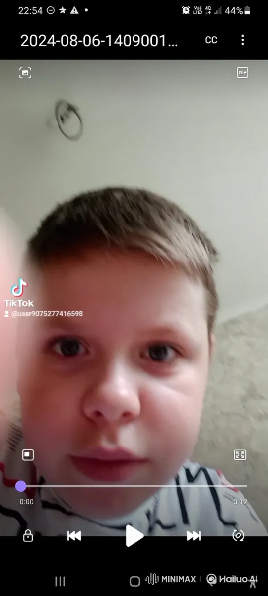 Boy's Smile Evolution in Selfie Video – AI Generated Video | Hailuo AI