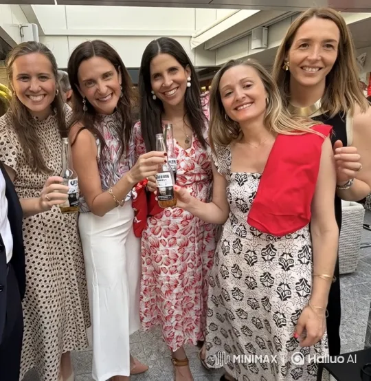 Five Women Enjoying a Synchronized Dance Moment – AI Generated Video | Hailuo AI