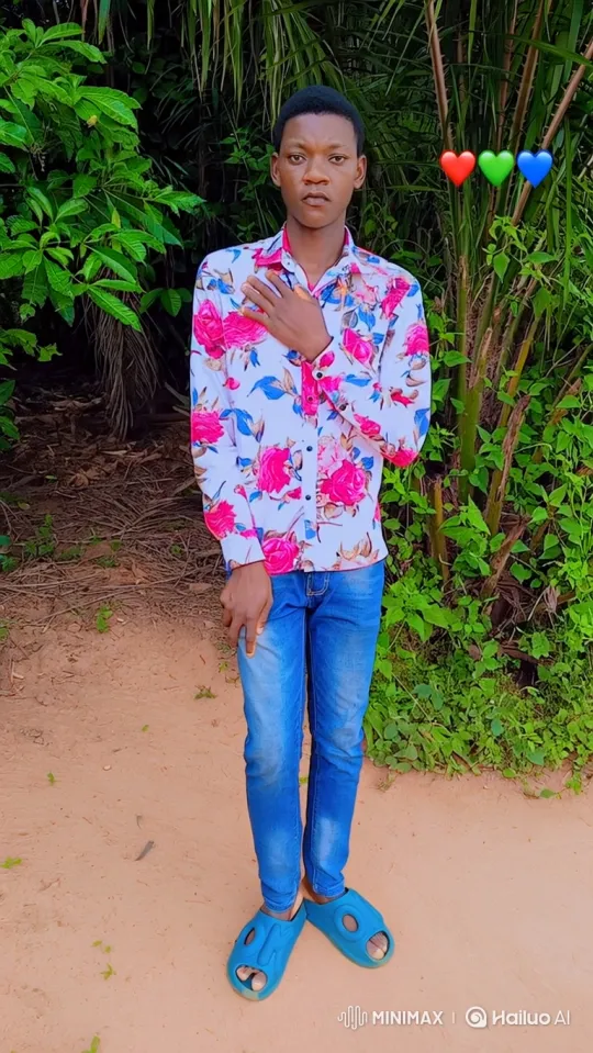 Young Person Walking on Dirt Path with Greenery Background – AI Generated Video | Hailuo AI