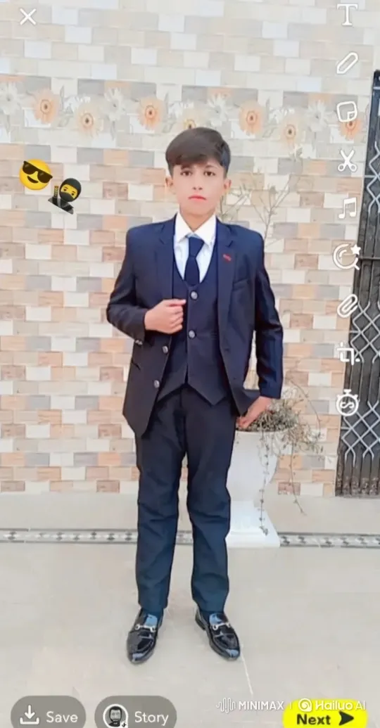 Young Boy Prepares to Enter Modern Sedan – AI Generated Video | Hailuo AI