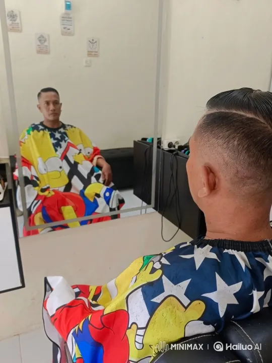 Barbershop to Cosmos: A Journey from Mirror to Planet – AI Generated Video | Hailuo AI