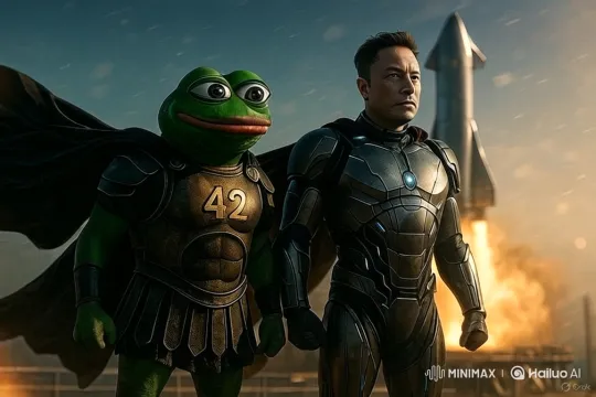 Launch Partnership: Man and Frog Character – AI Generated Video | Hailuo AI