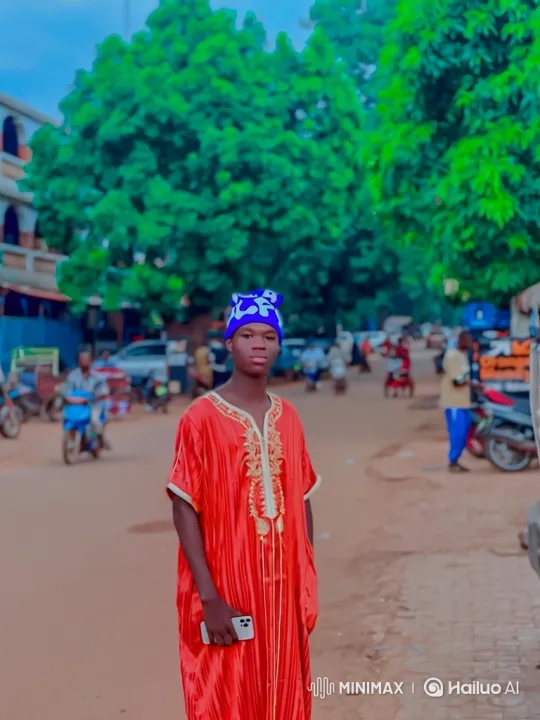 Young Man in Red Attire Approaches Lamborghini Veneno – AI Generated Video | Hailuo AI