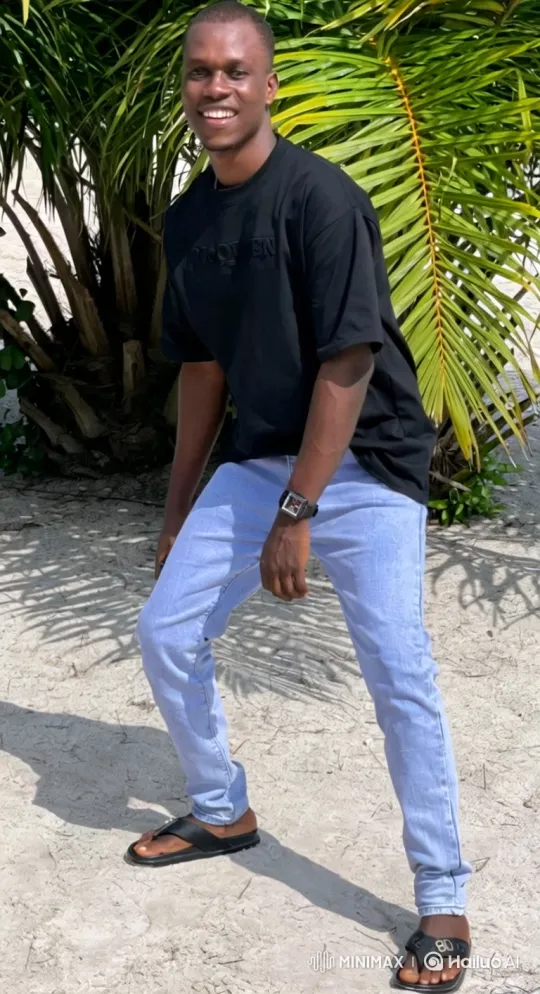 Young Man Enters Luxury Car on Sandy Terrain – AI Generated Video | Hailuo AI