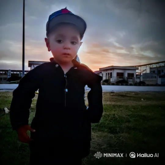 Struggle of a Farmer: Evening Standoff on Rural Road – AI Generated Video | Hailuo AI