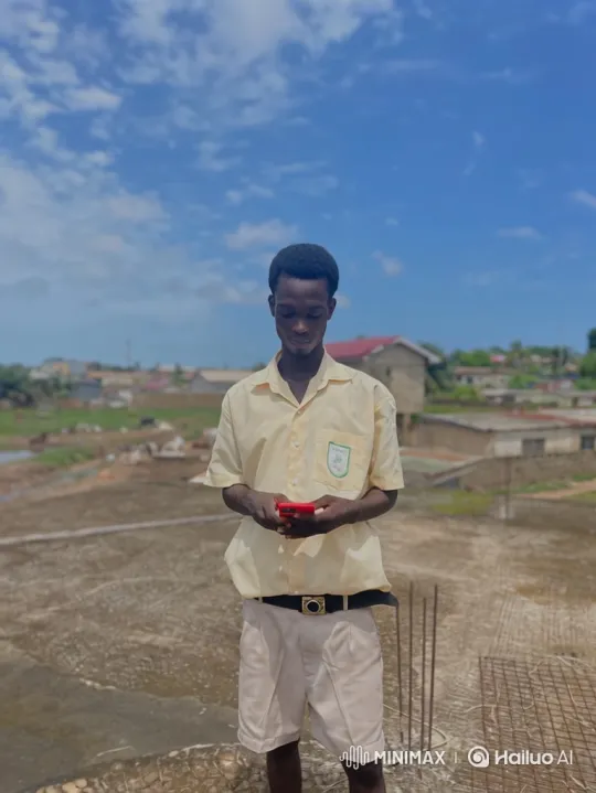 Young Man Prepares for Electric Truck Ride on Rooftop – AI Generated Video | Hailuo AI