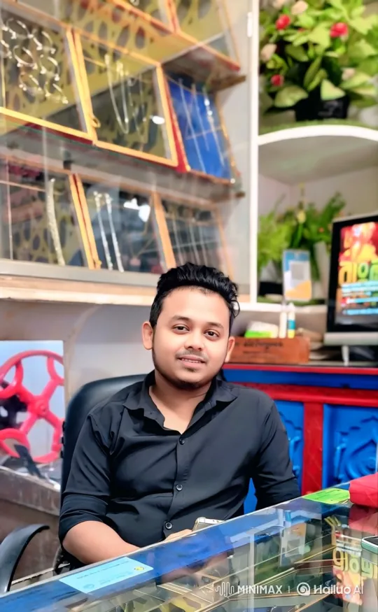 Jewelry Shop Representative: Welcoming and Trustworthy Presence – AI Generated Video | Hailuo AI