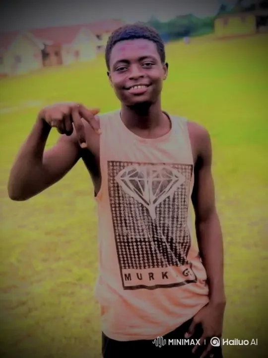 Young Man in Grass: A heartwarming scene with a smile and gestures – AI Generated Video | Hailuo AI