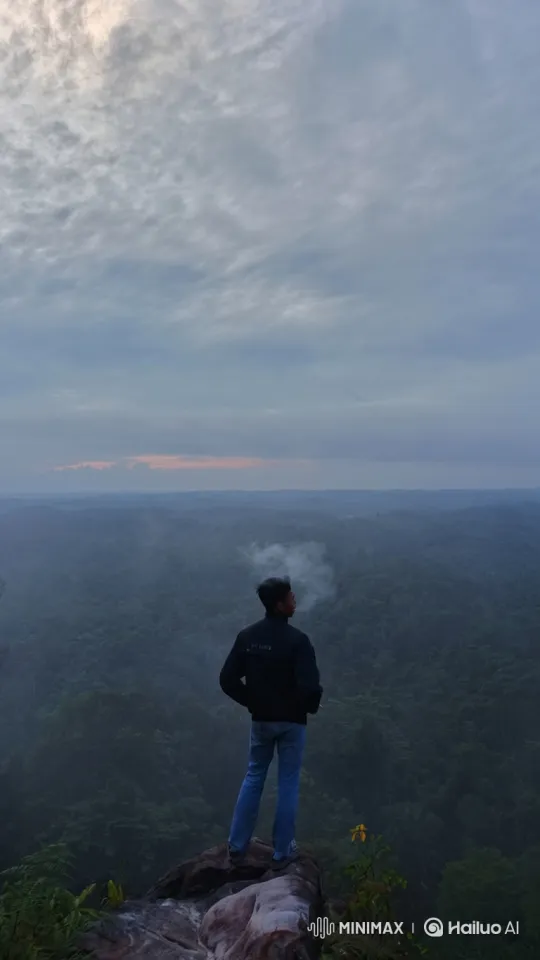 Journey from a Rock to Earth: Indonesia to Space – AI Generated Video | Hailuo AI