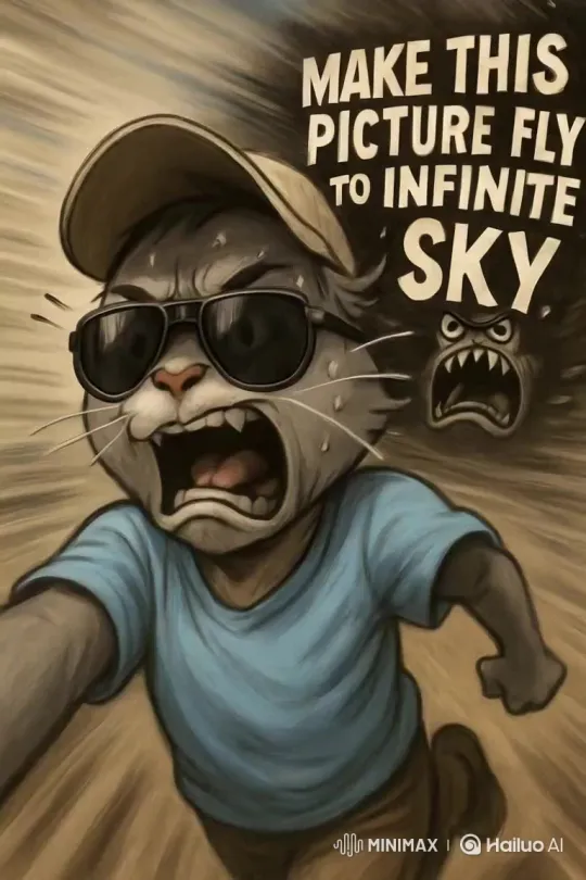 Picture Escapes to Boundless Sky – AI Generated Video | Hailuo AI
