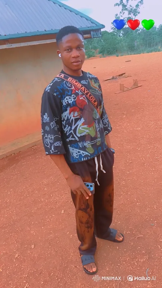 Young Man on Dirt Road with Phone, Rising Camera Shot – AI Generated Video | Hailuo AI