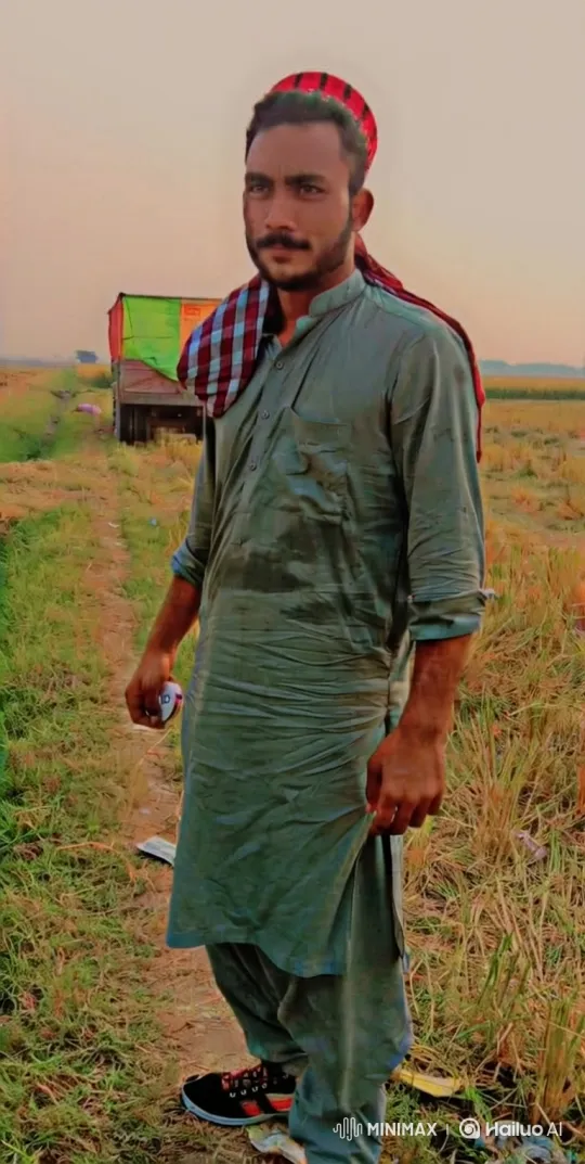 Rural Man's Journey from Neutral to Content – AI Generated Video | Hailuo AI