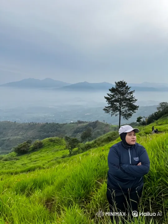 Panoramic Journey from Hillside to Earth Orbit – AI Generated Video | Hailuo AI
