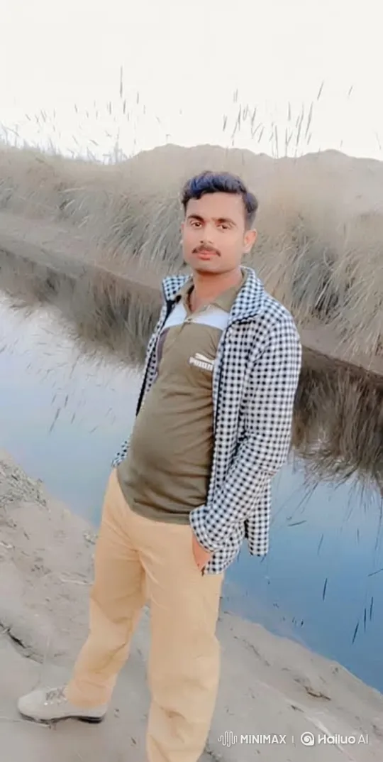 Young Man Smiles Gently Amidst Serene Canal Setting – AI Generated Video | Hailuo AI