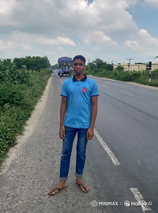 Young Man Enters Porsche on Quiet Road – AI Generated Video | Hailuo AI