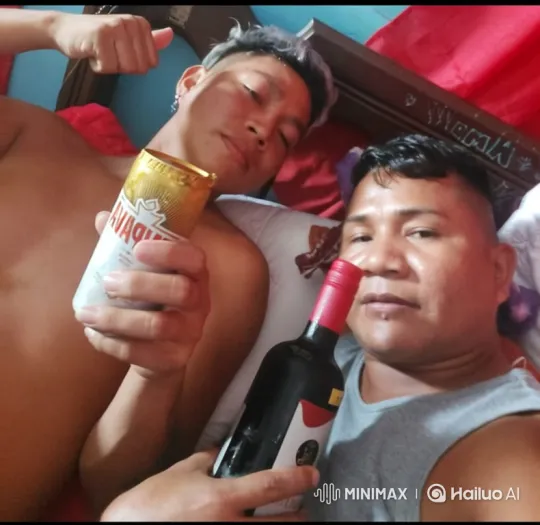 Two Men Sharing an Intimate Moment in Bed – AI Generated Video | Hailuo AI