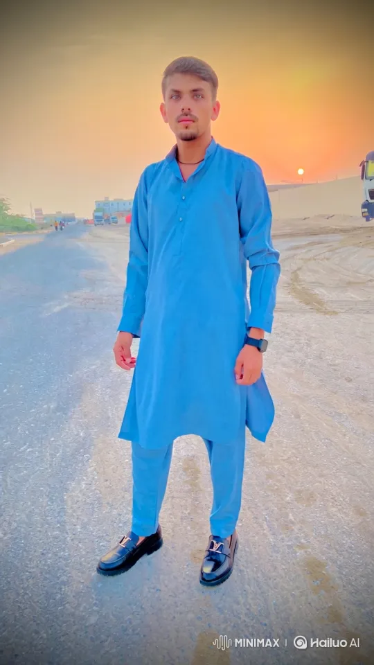 Confident Young Man Drives Lamborghini at Sunset – AI Generated Video | Hailuo AI